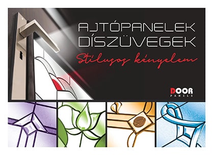 Ajtópanelek, díszüvegek - katalógus